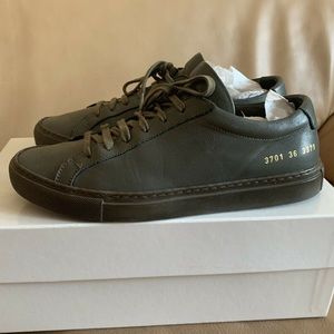 Women by Common Projects - Army Green Sz 36